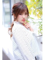 レーヴバイロンド 仙台(Reve by Lond)&nbsp;ねじり編み込みアレンジ