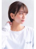 mowen 南堀江ウェットスタイリング×くびれショート×大人可愛い