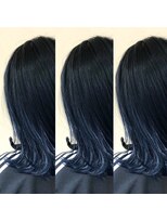 レイリア 奈良 法隆寺店(LeiLea)&nbsp;【dog&hair LeiLea法隆寺】【韓国カラー】ブルーブラック