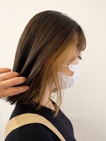 ツクシ(tsukusi)&nbsp;【tsukusi】グレーベージュ×インナーカラー