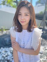 ジエクト 本店(The Ect)&nbsp;フェザーバング×こなれヘア×ジェシカライツ