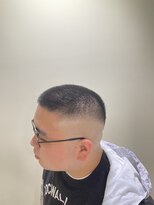 プレミアムバーバー 原宿店(PREMIUM BARBER produce by HIRO GINZA) ボウズ×スキンフェード