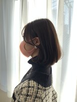 シェノン 西梅田(CHAINON)&nbsp;韓国スタイル、アースカラー、くびれヘア、デザインカラー