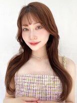 ケーツー心斎橋 クイーンズガーデン バイ ケーツー(K two QUEEN'S GARDEN by K two)&nbsp;韓国巻きで上品スタイル2/顔周りカット/美髪/心斎橋&難波&なんば