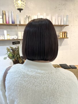 センスヘア(SENSE Hair) イヤリングカラーが似合うボブ