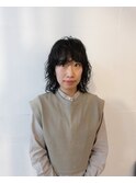 くせ毛風パーマ　Genta