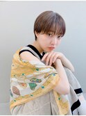 Emma ecole 大人ハンサムショートカット×ラウンドバング by久保