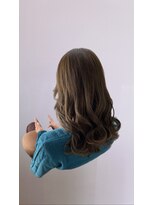 ヘアープロデュース ラピセット 松山(Lapset)&nbsp;20代30代40代ブリーチなしオリーブグレージュ透明感ナチュラル