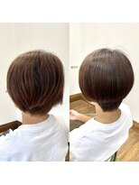 デュアル(dual)&nbsp;４０代／定期カット☆ショートヘア