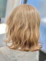 エイト 北千住店(EIGHT)&nbsp;外ハネボブ×ミルクティーベージュ