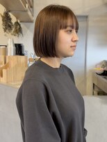 イミ(imi)&nbsp;大人ボブ/グレージュカラー/似合わせカット/髪質改善[登戸]