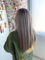 アディクト 綾瀬(ADDICT)&nbsp;【ADDICT_YuuYa】コントラストバレイヤージュ　ミルクティー