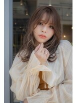 ヘアーラニッシュ 柏の葉キャンパス店(hair Lanish)&nbsp;韓国風くびれパーマ/20代30代40代/プードルカール