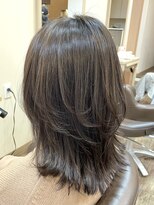 アルターリール(aL ter Rire)&nbsp;切りっぱなしボブ/エアリーロング/ピンクブラウン/鎌取/中村郁未