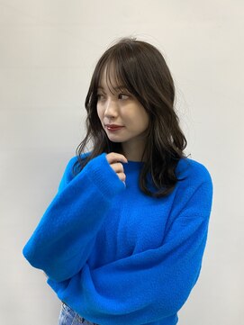 ミィ 浦和(mee) エアリーロング　美髪のススメ　ピンクブラウン　グレージュ