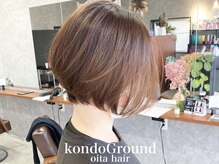 コンドウグラウンドオオイタヘアー(Kondo Ground Oita hair)