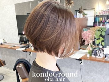 Kondo Ground Oita hair【コンドウ グラウンド オオイタヘアー】