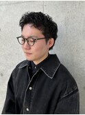 ショートピンパーマ