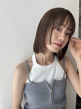 ガーランドギンザ(Garland Ginza) レイヤーカット レイヤーボブ フェイスレイヤー 透明感カラー