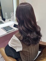 ザトエル 栄(THE TOEL)&nbsp;カシスレッドケアカラーイルミナカラーダブルカラーブリーチなし