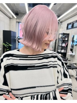 リノート バイ エゴル 名古屋(LINOET by ENGOL) 【LINOET 名古屋】佐藤まいら　ホワイトピンク