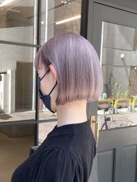 アソビ(Asobi) 【ブリーチ２回】ラベンダーグレージュ