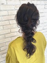 ハウス(HAUS.)&nbsp;編みおろしヘア／ヘアアレンジ／ヘアセット／パーティーヘア