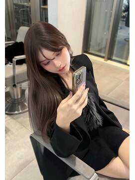 ラル 立川(lar) グレージュ_メルティカラーフェミニンロング似合わせカット