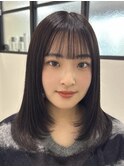 顔周り/レイヤーカット/韓国風/フェイスレイヤー10代/20代