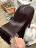 【矯正革命】縮毛矯正＋似合わせカット＋TOKIO TR  ￥19800