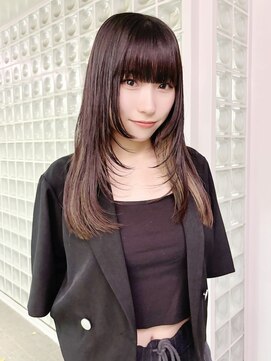 フィルムス 表参道(FILMS) くびれヘア/アプリコットオレンジ/髪質改善/縮毛矯正/表参道