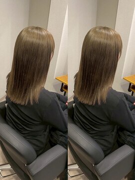 アフェクト 上大岡(affect) ホワイトグレージュ/デジタルパーマ/チェリーブラウン/上大岡