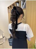 あみおろしヘアセット