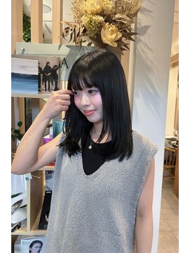 リサプラン(RISA plan) 暗髪/地毛風カラー/艶カラー/オイルカラー/レイヤーカット/西新