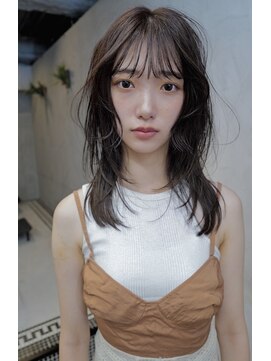 エヌイー(ne' by MAULOA) 【ne'by MAULOA】レイヤーカット×大人ラベンダーグレージュ