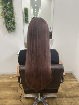 リンク(Link Hair&Spa) 【髪質改善】ショコラピンクカラー