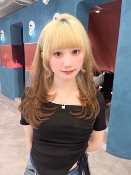 ユー(juu.) 面長さんにおすすめの韓国レイヤースタイル