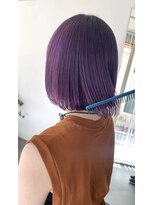 ディッシィ 立川(D'ICI)&nbsp;色落ちまで楽しめるラベンダーカラー/まとまりボブ