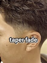 カムレイドフォーライフ(COMRADE 4 LIFE)&nbsp;テーパーフェードスタイル　　担当西村