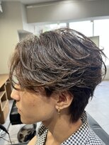 エクシア 渋谷店(EXCIA)&nbsp;フェザーショート風メンズ縮毛矯正