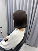 ヘアサロン ドットプラス 町田店(dot. plus)&nbsp;ミディアムヘア/暗めカラー/グランマッシュ/町田