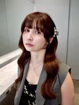 ヒュー 広島(HEW)&nbsp;暖色ヘアアレンジ