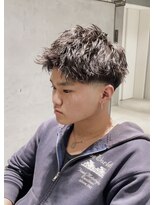 オンド(Onde)&nbsp;フェードカット×スパイラルパーマ