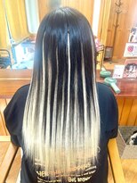 エクステンション クーチャー(Extention Cu'cha)&nbsp;ホワイトエクステバレイヤージュ風