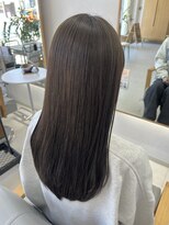 ミリ 奈良店(mm)&nbsp;オリーブグレージュ/寒色カラー/透明感カラー/近鉄奈良