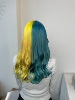 ヘアーデザインルアナ(Hair design Luana.) カナリィ風カラー