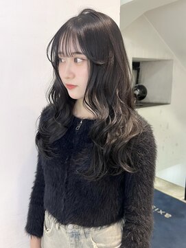 アクシス 栄店(`AXIS) 【Hinako】ワンホンレイヤー/ミルクティーブロンド/栄矢場町