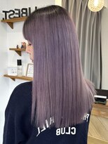 リベストバイジェービー 稲毛(li best. byjb) ワンホンレイヤー/ミルクティーブロンド/ダークブルー/稲毛