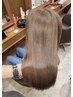 【U24限定】前髪カット+髪質改善ストレート+TR ¥23000→¥19000