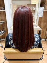 アズールサン 草加西口店(azule-sun)&nbsp;髪質改善カラー,レッド,ワインレッド,秋カラー,艶カラー【草加】